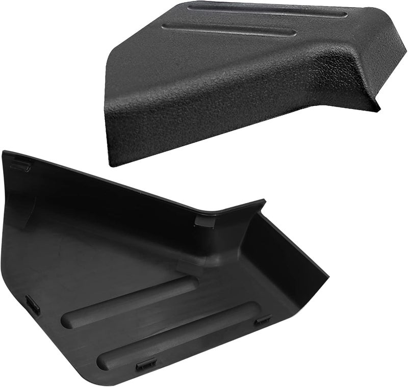 Vanshly Left Driver Seat Trim Cover Panel Compatible with 2009-2014 Ford F-150，9L3Z-1661693-CA，Black Cover (Black) - Image 5